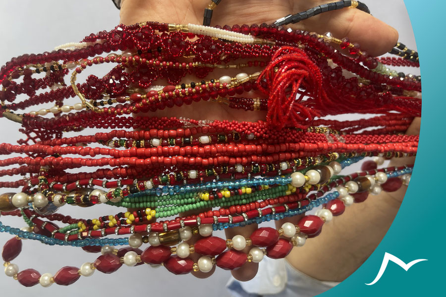 Glimpses of Tradition: The Timeless Beauty of Glass Beads and Pote Craftsmanship in Nepal Glass Beads and Pote